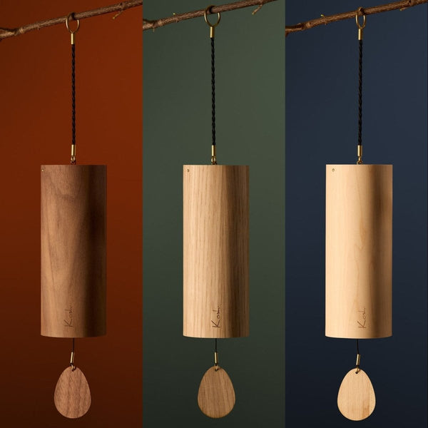 Koshi Earth Symphony Set of 3 Chimes. Made in France - wind chime set